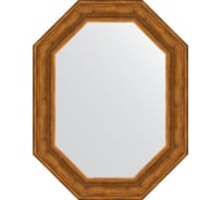 Зеркало в багетной раме EVOFORM травленая бронза 99 мм, 69x89 см BY 7215