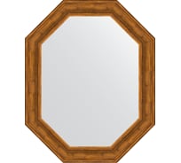 Зеркало в багетной раме EVOFORM травленая бронза 99 мм, 79x99 см BY 7216