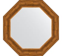 Зеркало в багетной раме EVOFORM травленая бронза 99 мм, 74x74 см BY 7367