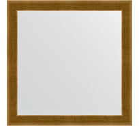 Зеркало в багетной раме EVOFORM травленое золото 59 мм, 74x74 см BY 0668