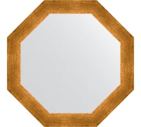 Зеркало в багетной раме EVOFORM травленое золото 59 мм, 55x55 см BY 3973