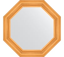 Зеркало в багетной раме EVOFORM травленое золото 99 мм, 79.2x79.2 см BY 3819