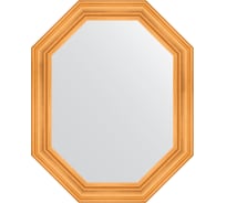 Зеркало в багетной раме EVOFORM травленое золото 99 мм, 79x99 см BY 7208