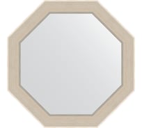 Зеркало в багетной раме EVOFORM травленое серебро 52 мм, 49x49 см BY 3871