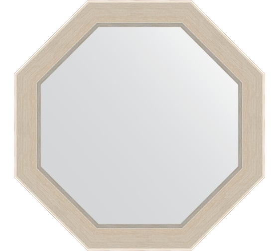 Зеркало в багетной раме EVOFORM травленое серебро 52 мм, 49x49 см BY 3871 1