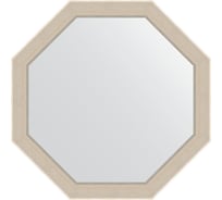 Зеркало в багетной раме EVOFORM травленое серебро 52 мм, 59x59 см BY 3872