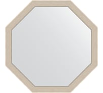Зеркало в багетной раме EVOFORM травленое серебро 52 мм, 69x69 см BY 3873