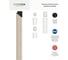 Зеркало в багетной раме EVOFORM травленое серебро 52 мм, 73x73 см BY 3896 5