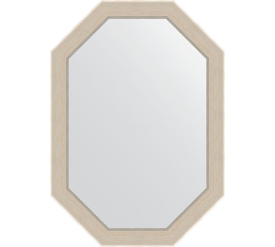Зеркало в багетной раме EVOFORM травленое серебро 52 мм, 49x69 см BY 7281 1