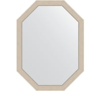 Зеркало в багетной раме EVOFORM травленое серебро 52 мм, 59x79 см BY 7283