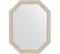 Зеркало в багетной раме EVOFORM травленое серебро 52 мм, 54x69 см BY 7282