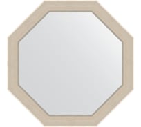 Зеркало в багетной раме EVOFORM травленое серебро 52 мм, 54x54 см BY 7400