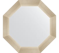 Зеркало в багетной раме EVOFORM травленое серебро 59 мм, 50.4x50.4 см BY 3703