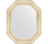 Зеркало в багетной раме EVOFORM травленое серебро 99 мм, 64x79 см BY 7210