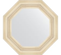 Зеркало в багетной раме EVOFORM травленое серебро 99 мм, 64x64 см BY 7364