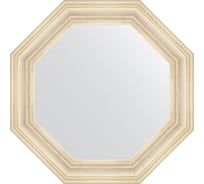 Зеркало в багетной раме EVOFORM травленое серебро 99 мм, 74x74 см BY 7365