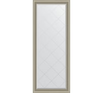 Напольное зеркало с гравировкой в багетной раме EVOFORM хамелеон 88 мм, 81x201 см BY 6320