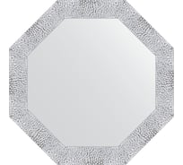 Зеркало в багетной раме EVOFORM чеканка белая 70 мм, 63x63 см BY 3869