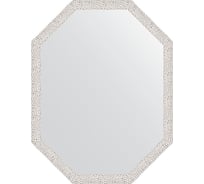 Зеркало в багетной раме EVOFORM чеканка белая 46 мм, 68x88 см BY 7004