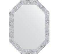 Зеркало в багетной раме EVOFORM чеканка белая 70 мм, 62x82 см BY 7279