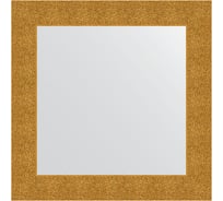 Зеркало в багетной раме EVOFORM чеканка золотая 90 мм, 70x70 см BY 3150