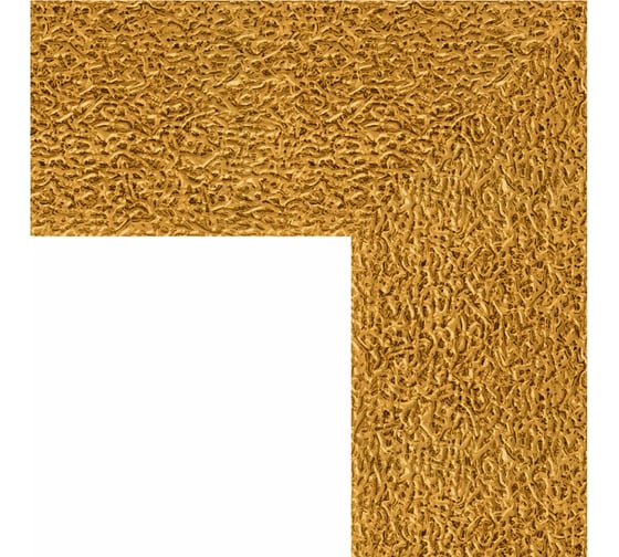Зеркало в багетной раме EVOFORM чеканка золотая 90 мм, 80x80 см BY 3246