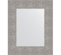 Зеркало в багетной раме EVOFORM чеканка серебряная 90 мм, 46x56 см BY 3023