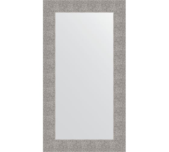 Зеркало в багетной раме EVOFORM чеканка серебряная 90 мм, 60x110 см BY 3087