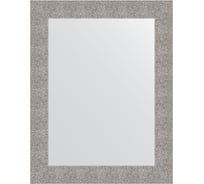 Зеркало в багетной раме EVOFORM чеканка серебряная 90 мм, 70x90 см BY 3183