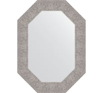 Зеркало в багетной раме EVOFORM чеканка серебряная 90 мм, 56x76 см BY 7185