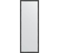 Зеркало в багетной раме EVOFORM черненое серебро 38 мм, 50x140 см BY 1063