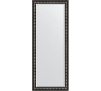 Напольное зеркало с фацетом в багетной раме EVOFORM черный ардеко 81 мм, 80x199 см BY 6108
