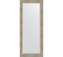 Напольное зеркало с фацетом в багетной раме EVOFORM барокко серебро 106 мм, 85x205 см BY 6134