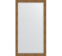 Напольное зеркало с фацетом в багетной раме EVOFORM виньетка бронзовая 85 мм, 110x200 см BY 6152
