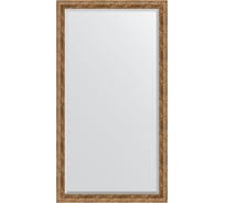 Напольное зеркало с фацетом в багетной раме EVOFORM виньетка античная бронза 85 мм, 110x200 см BY 6154