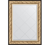 Зеркало с гравировкой в багетной раме EVOFORM барокко золото 106 мм, 80x107 см BY 4208