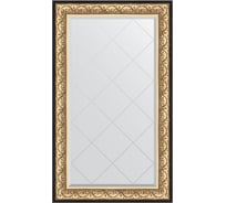 Зеркало с гравировкой в багетной раме EVOFORM барокко золото 106 мм, 80x135 см BY 4251