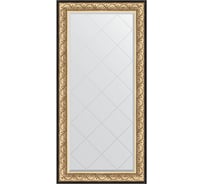 Зеркало с гравировкой в багетной раме EVOFORM барокко золото 106 мм, 80x162 см BY 4294