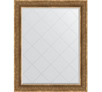 Зеркало с гравировкой в багетной раме EVOFORM вензель бронзовый 101 мм, 99x124 см BY 4378