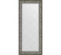 Зеркало с гравировкой в багетной раме EVOFORM византия серебро 99 мм, 69x158 см BY 4157