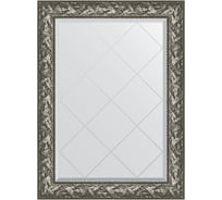 Зеркало с гравировкой в багетной раме EVOFORM византия серебро 99 мм, 79x106 см BY 4200