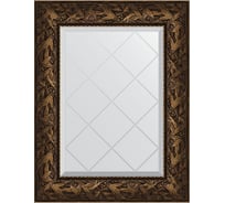 Зеркало с гравировкой в багетной раме EVOFORM византия бронза 99 мм, 59x76 см BY 4029