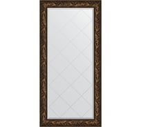 Зеркало с гравировкой в багетной раме EVOFORM византия бронза 99 мм, 79x161 см BY 4287