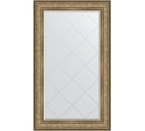 Зеркало с гравировкой в багетной раме EVOFORM виньетка античная бронза 109 мм, 80x135 см BY 4253