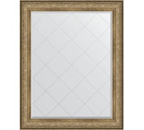 Зеркало с гравировкой в багетной раме EVOFORM виньетка античная бронза 109 мм, 100x125 см BY 4382