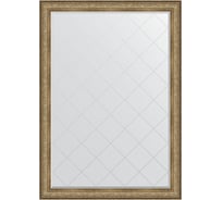 Зеркало с гравировкой в багетной раме EVOFORM виньетка античная бронза 109 мм, 135x190 см BY 4511