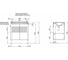 Тумба Aquanet Алвита new 70 подвесная 00303905 10
