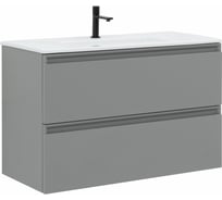 Тумба под раковину ALLEN BRAU Eclipse 100 platinum grey matt 00273955 1.E1003.PGM