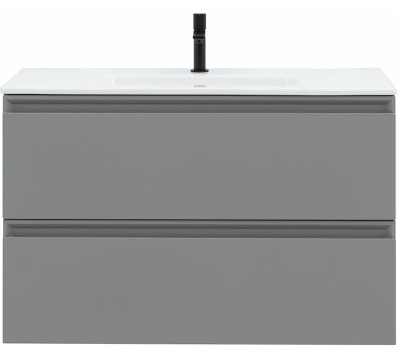 Тумба под раковину ALLEN BRAU Eclipse 100 platinum grey matt 00273955 1.E1003.PGM