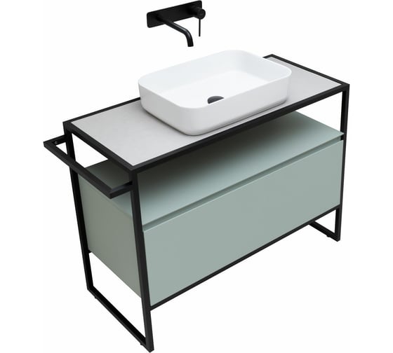 Тумба ALLEN BRAU PRIORITY 100 рapyrus white matt 00274305 1.31003.PWM